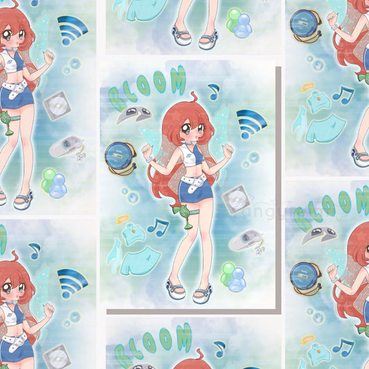 Bloom ‣ Winx Club! ✧ Print A5/A4