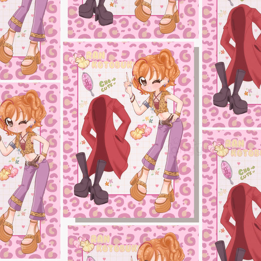 Ran Kotobuki ‣ Super Gals! ✧ Print A5/A4