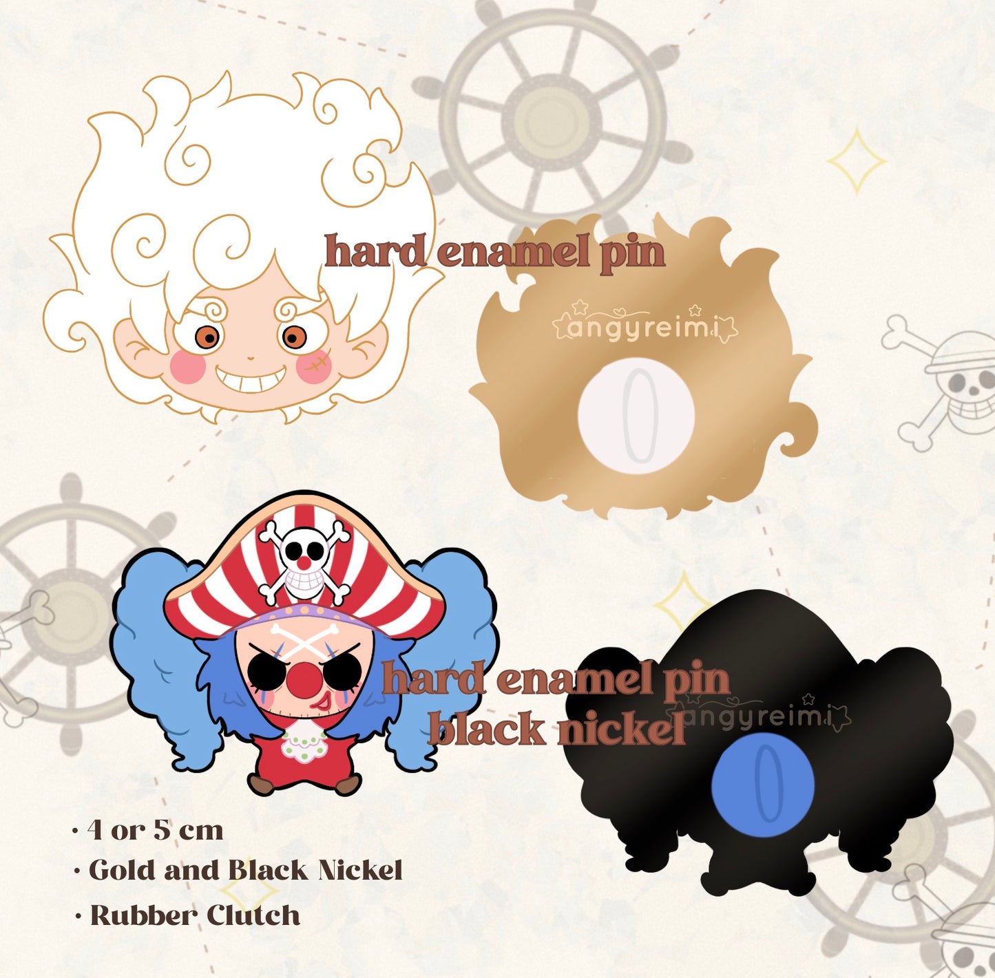 ACE ✧ Shiny ✧ Enamel Pin One Piece Collection¡!