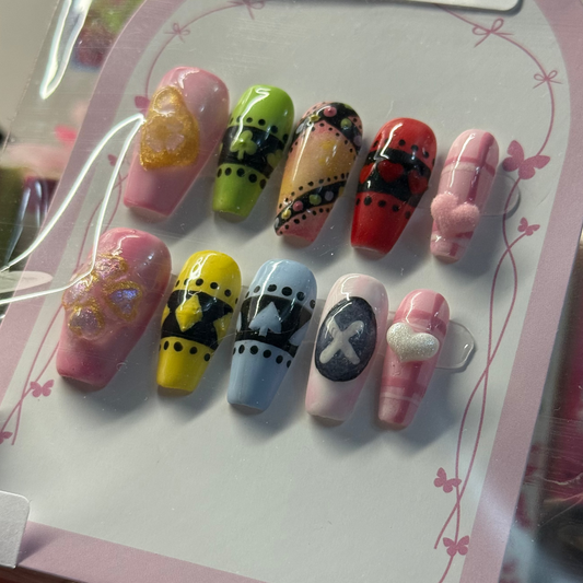 Shugo Chara ✧ nails set press-on (Medium)