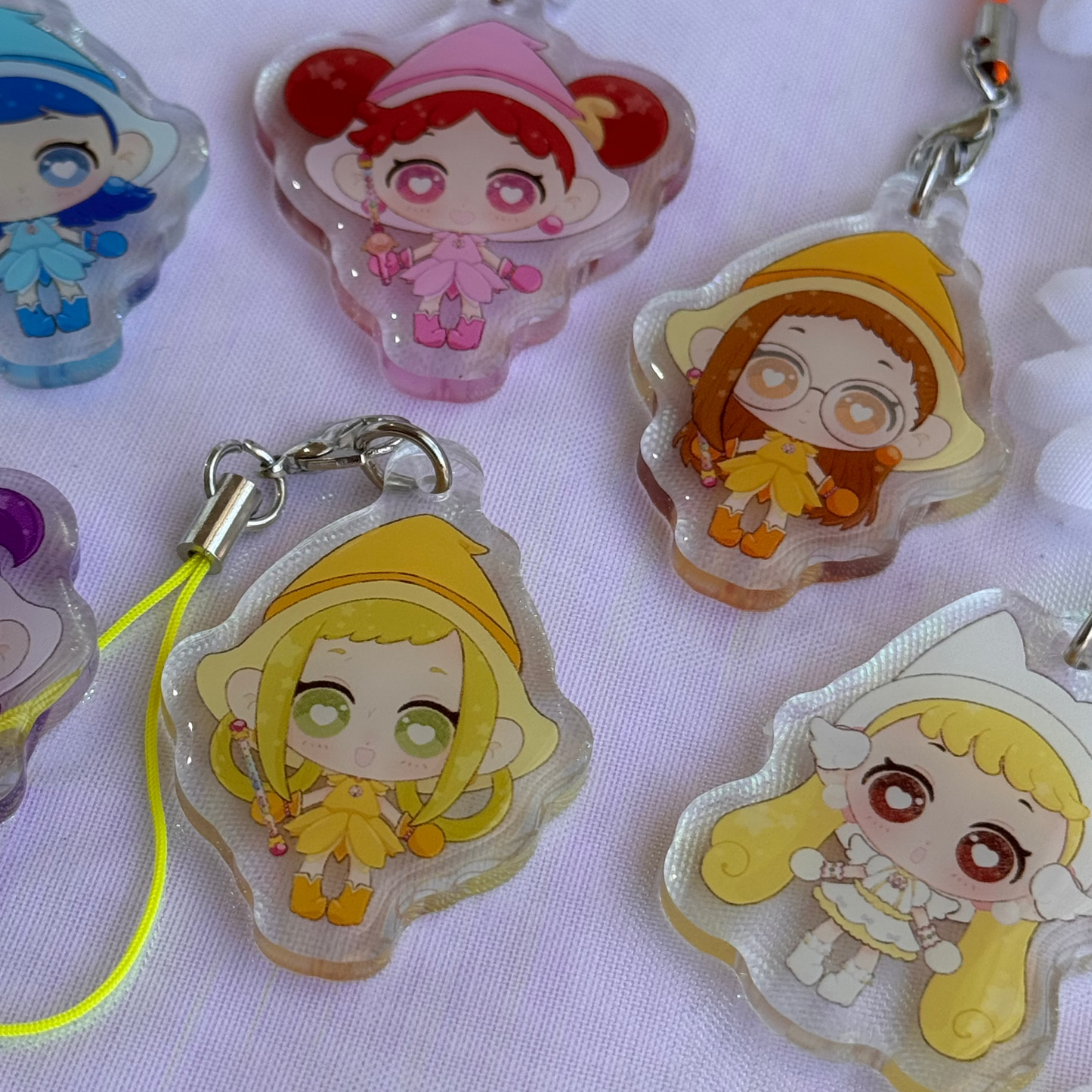 Ojamajo Doremi ✧ Mini Charms and Stickers