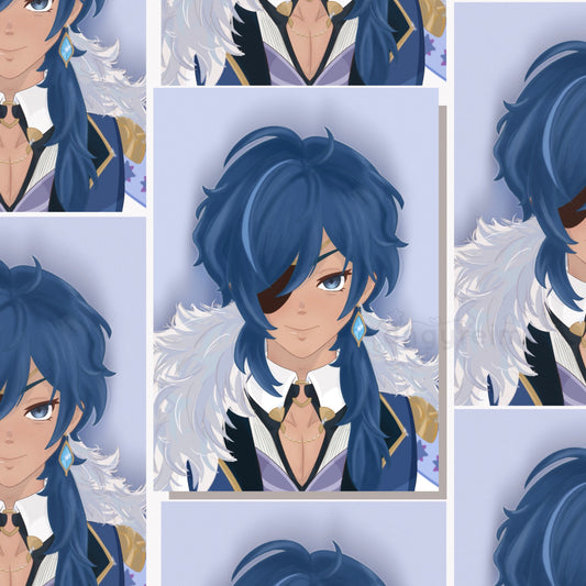 Kaeya ‣ Genshin Impact ✧ Print A5/A4