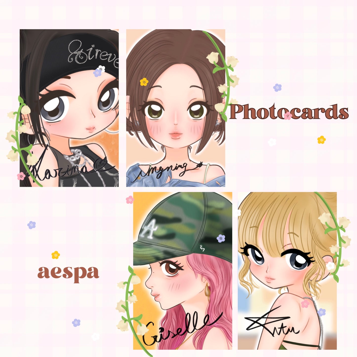 aespa ‣ photocards
