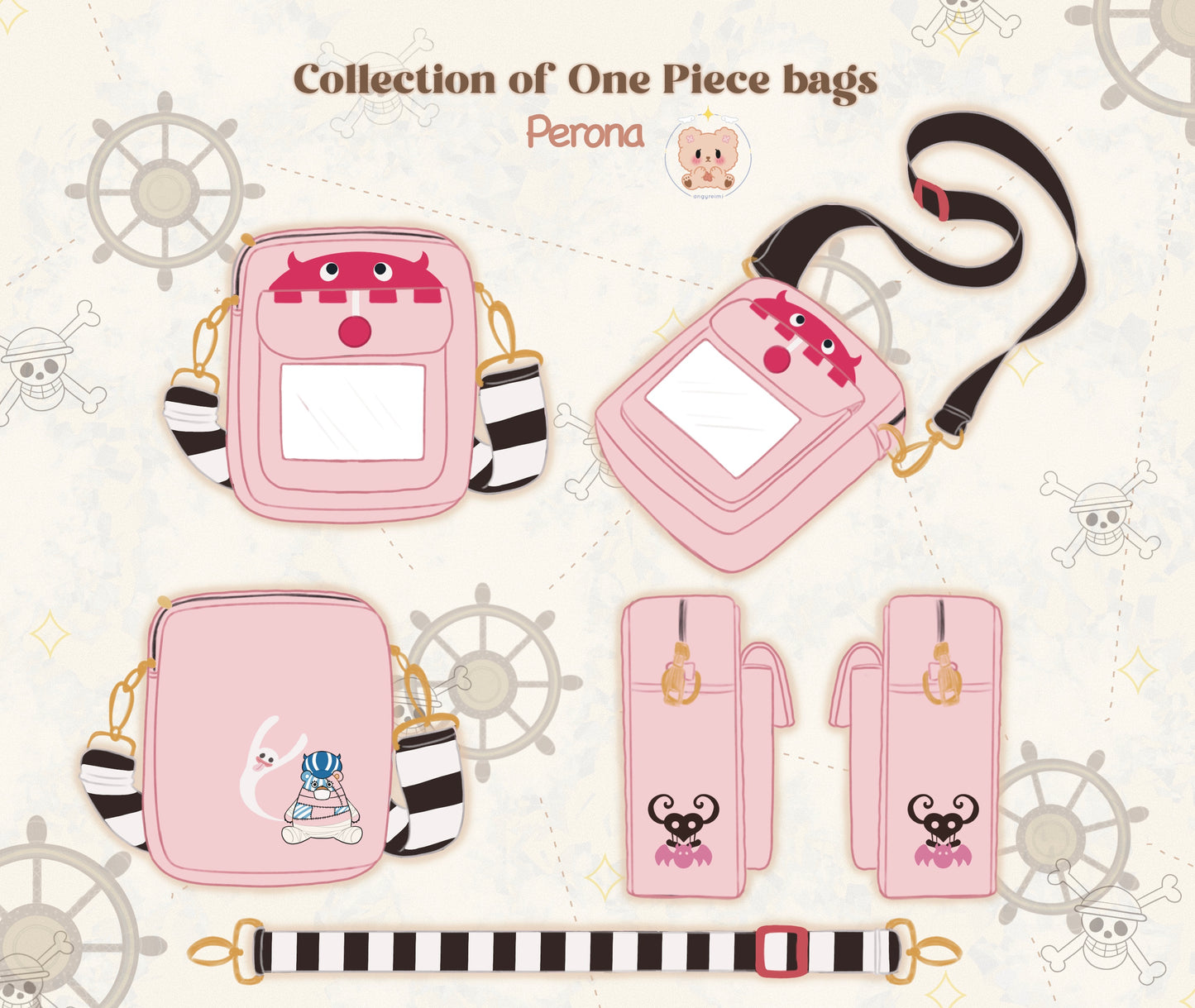 Perona ✧ One Piece Ita Bag Collection! PREORDER