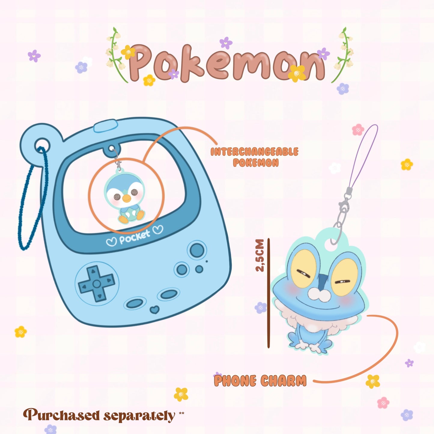 Poke: Pocket Charm - Only charm