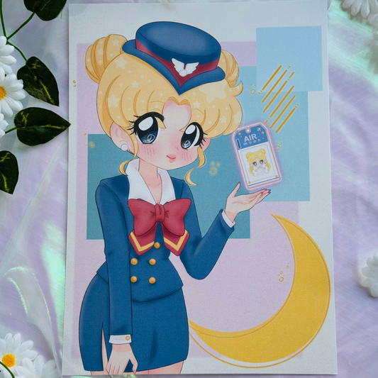 Serena ‣ Sailor Moon ✧ Print A5/A4