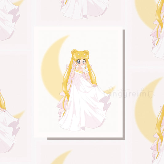 Princess Serenity ‣ Sailor Moon ✧ Print A5/A4