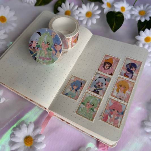 Genshin Girls washitape