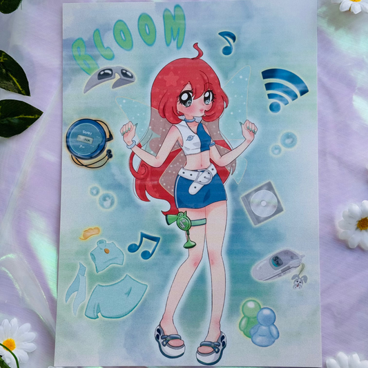 Bloom ‣ Winx Club! ✧ Print A5/A4
