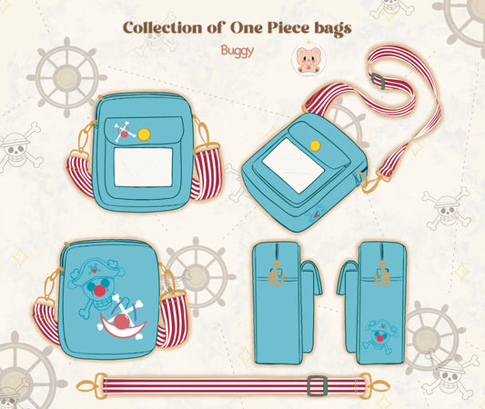 Buggy ✧ One Piece Ita Bag Collection! PREORDER