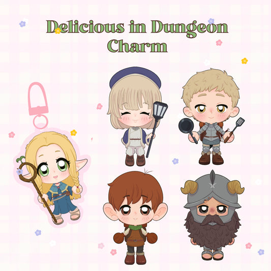 Delicious in Dungeon ✧  Charms