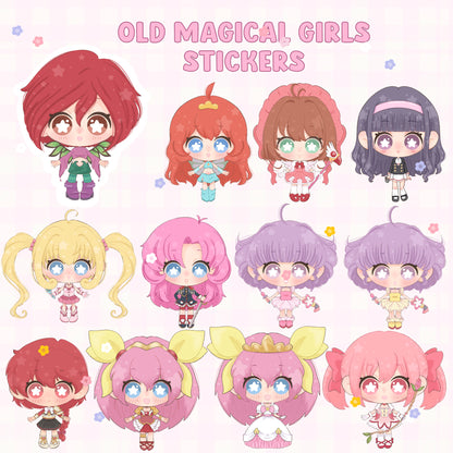 Old magical girls ✧ Stickers