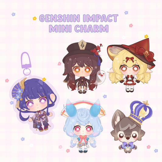 Magic Girls ‣  Genshin Impact ✧ Mini Charms
