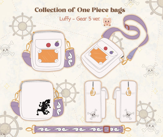 Gear5 ✧  One Piece Ita Bag Collection! PREORDER