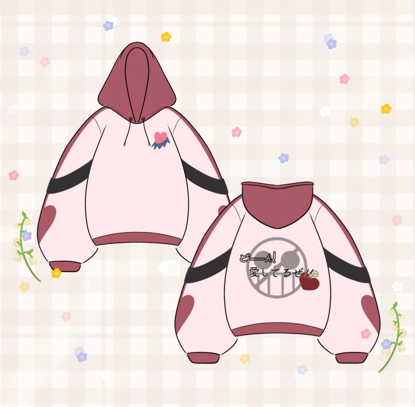 ✧ Heart ✧ Oversize Hoodie - PREORDER