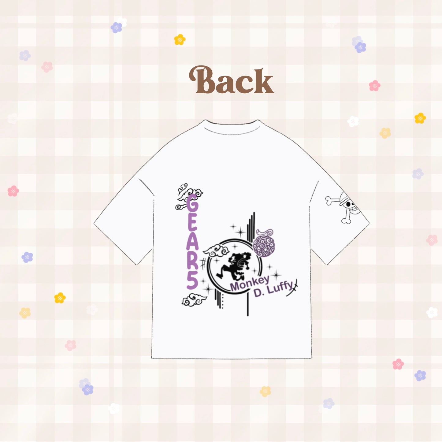 White pirate  ✧ T-shirt ➤ PREORDER