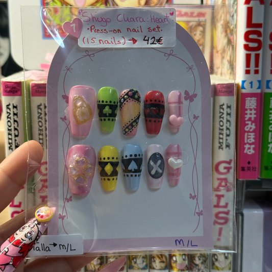 Shugo Chara ✧ nails set press-on (Medium)