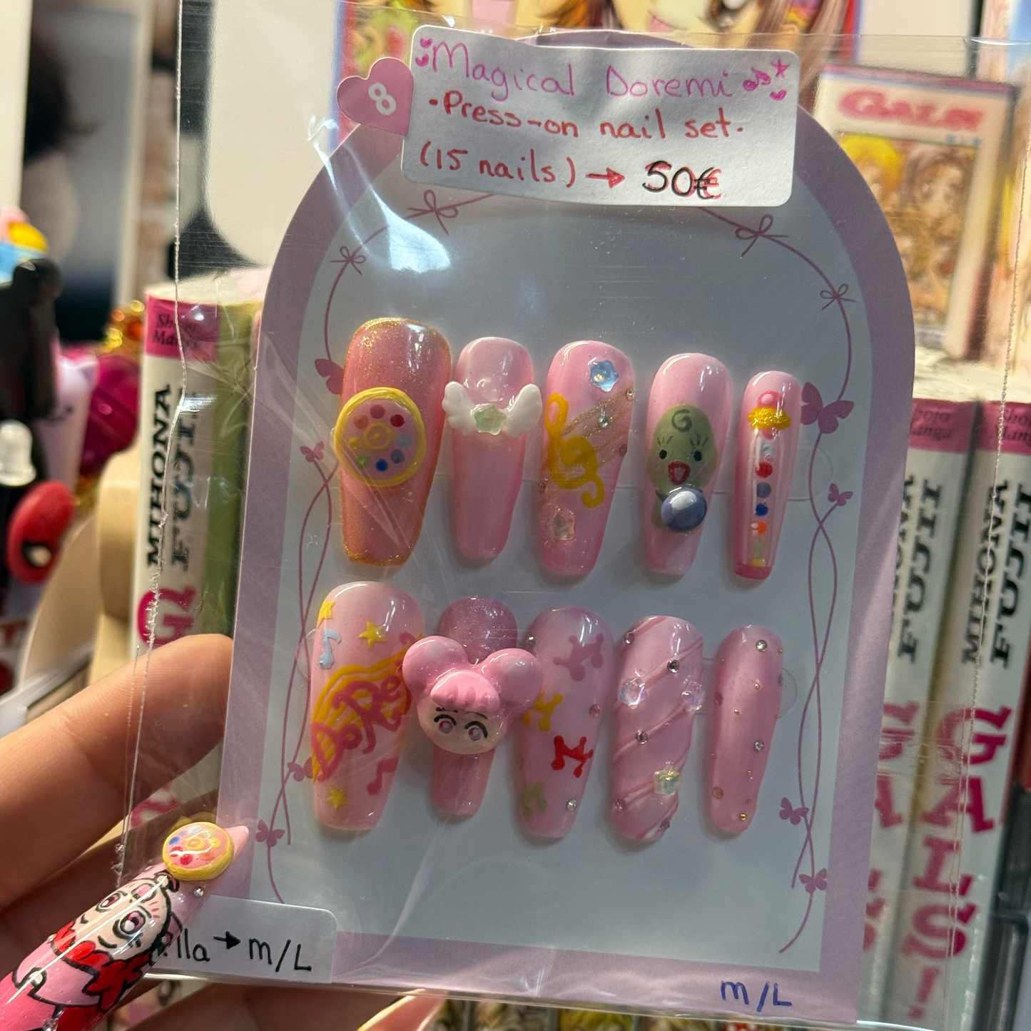 Doremi ✧ nails set press-on (Large)