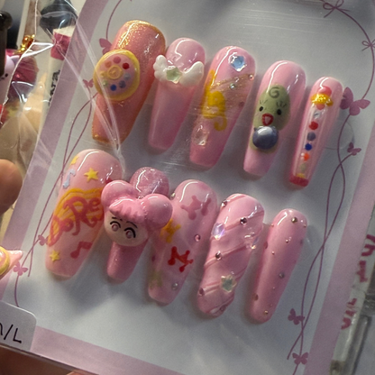 Doremi ✧ nails set press-on (Large)