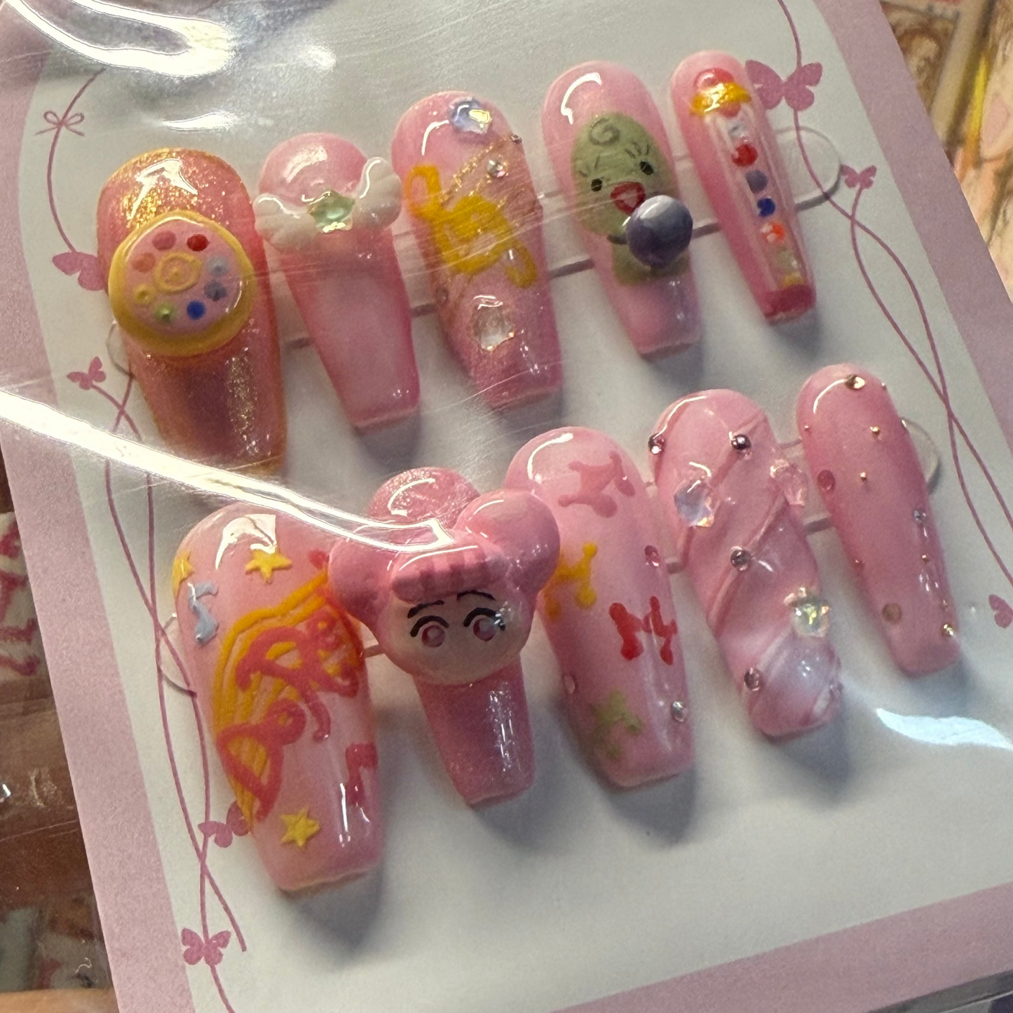 Doremi ✧ nails set press-on (Large)