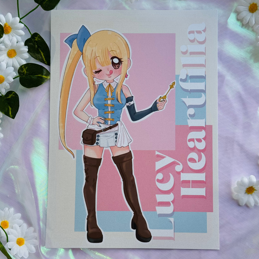 Lucy ‣ Fairy Tail ✧ Print A5/A4