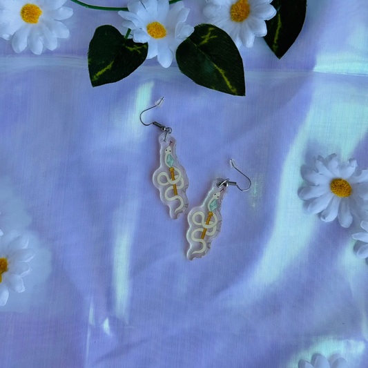Baizhu Earrings ‣ Genshin Impact