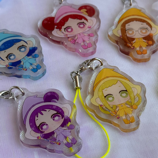 Ojamajo Doremi ✧ Mini Charms and Stickers