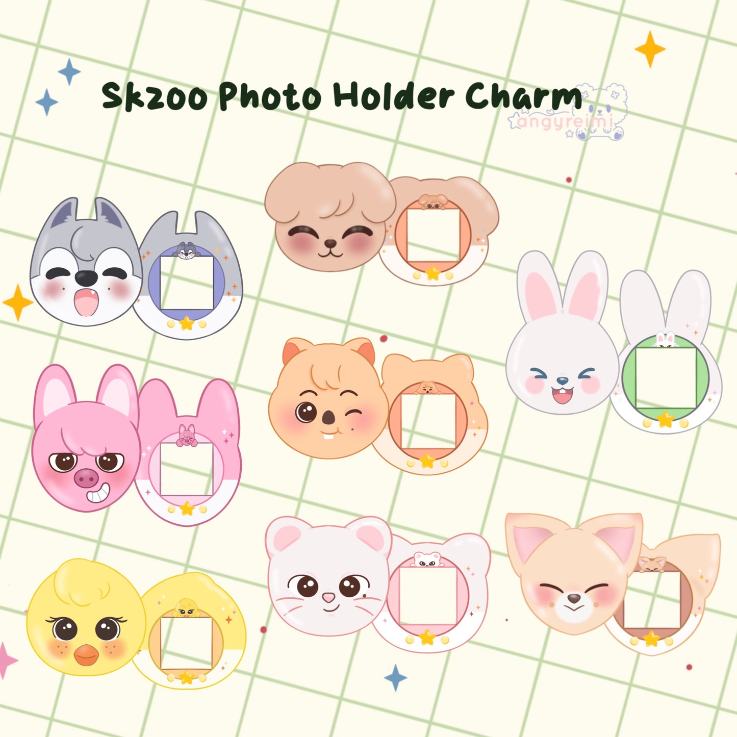 PREORDER Stray Kids ✧ Skzoo ➣ Photo Holder ID