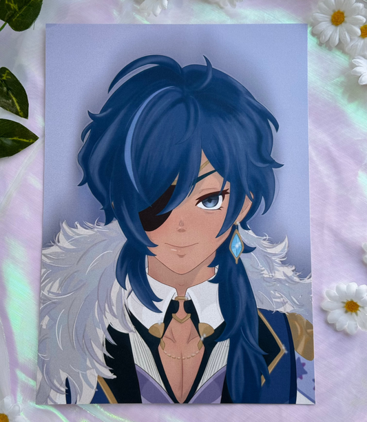 Kaeya ‣ Genshin Impact ✧ Print A5/A4