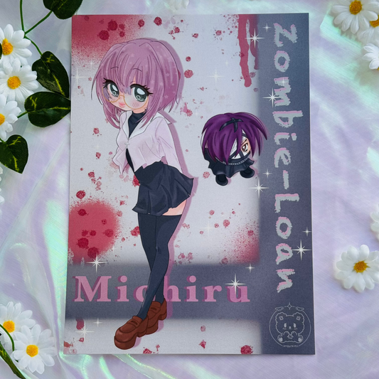 Michiru ‣ Zombie Loan ✧ Print A5/A4