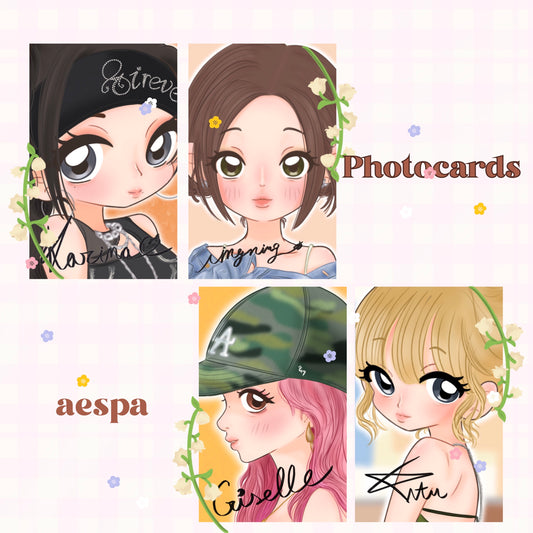 aespa ‣ photocards