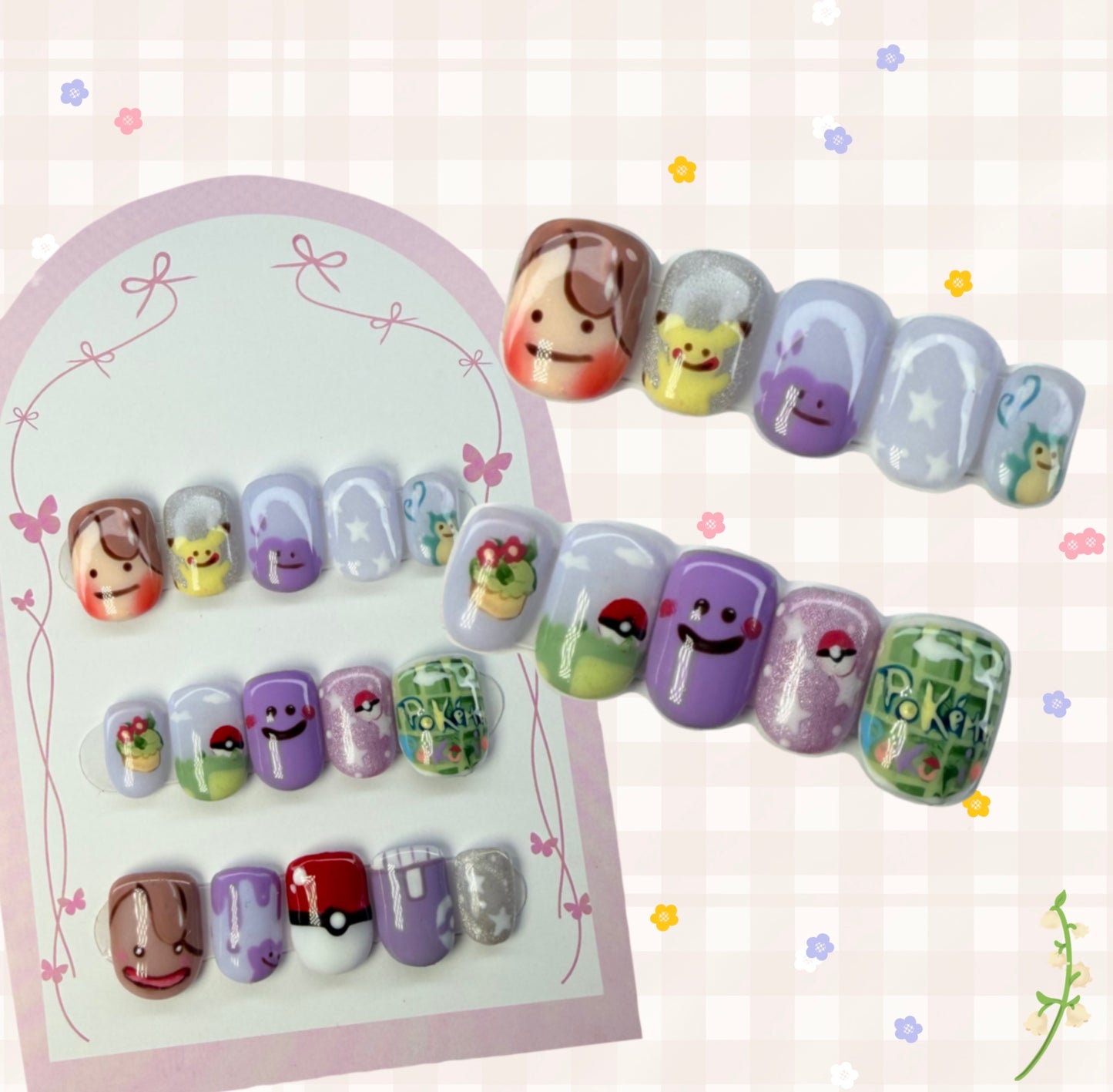 Pokop1a ✧ Press-on nails︱ PREORDER