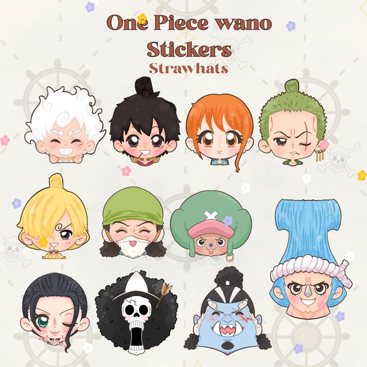 Mugiwara | One Piece ‣ Wano ✧  Stickers