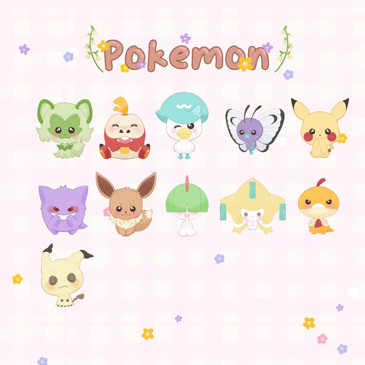 Pokemon ‣  phone charm or interchangeable (Pocket charm)