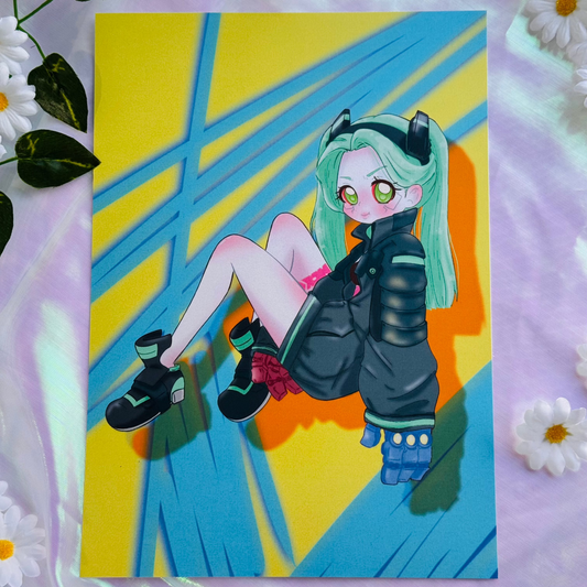 Rebecca ‣ Cyberpunk ✧ Print A5/A4