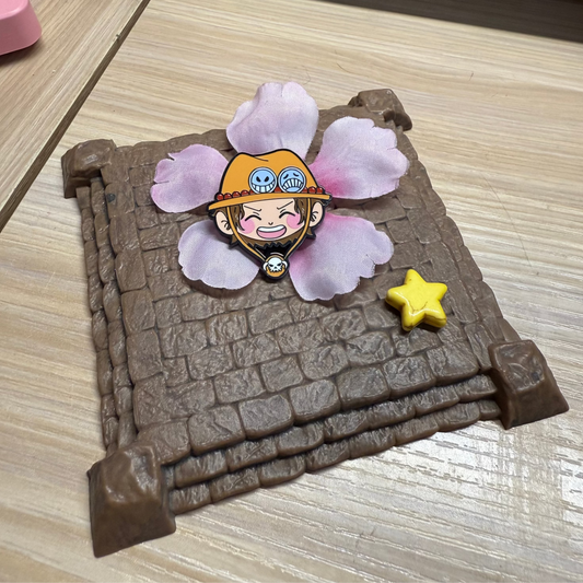 ACE ✧  Shiny ✧ Enamel Pin One Piece Collection¡!