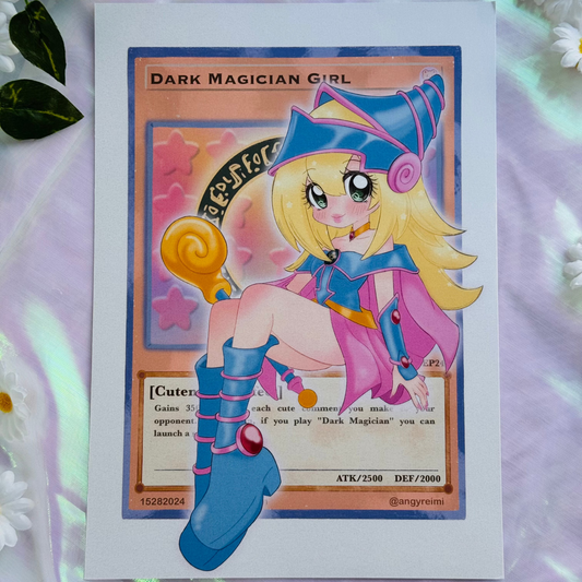 Dark Magician Girl ‣ Yu Gi Oh! ✧ Print A5/A4