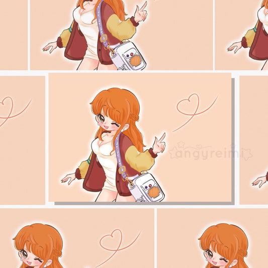 Nami ‣ One piece ✧ Print A5