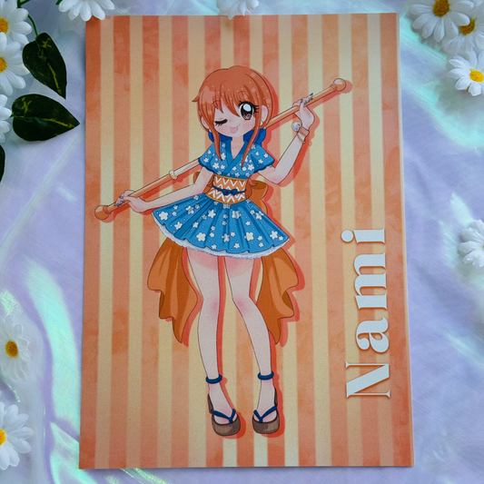 Nami ‣ One piece ✧ Print A5/A4