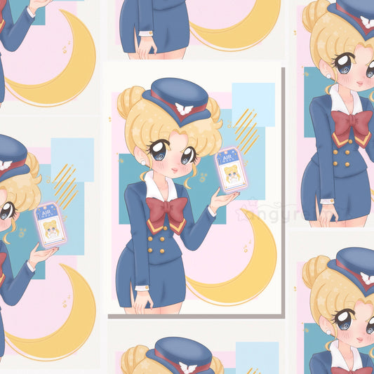 Serena ‣ Sailor Moon ✧ Print A5/A4